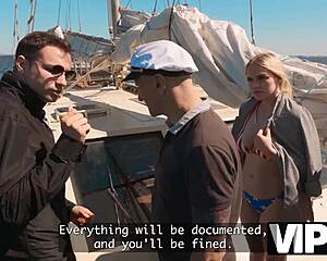 Vip wife caught on yacht with stranger