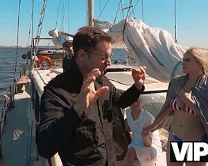 Vip wife caught on yacht with stranger