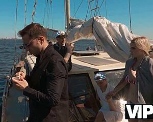 Vip wife caught on yacht with stranger